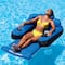 Swimline 4.5ft. Inflatable Blue & Black Ultimate Swimming Pool Chair Lounger